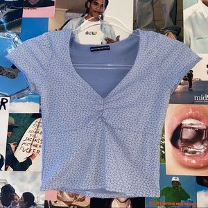 Brandy Melville Floral Gina Top